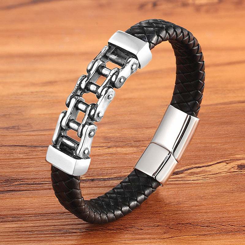 Custom Leather Bracelet