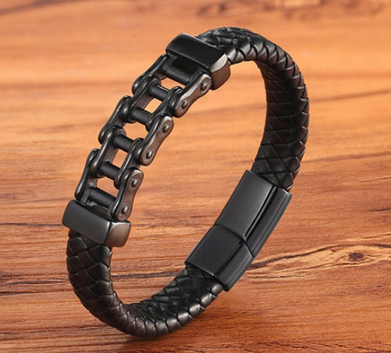 Custom Leather Bracelet