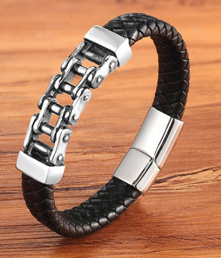 Custom Leather Bracelet