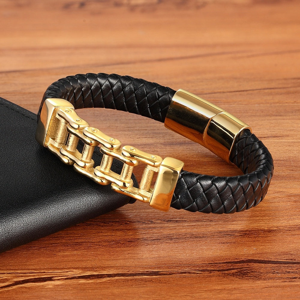 Custom Leather Bracelet