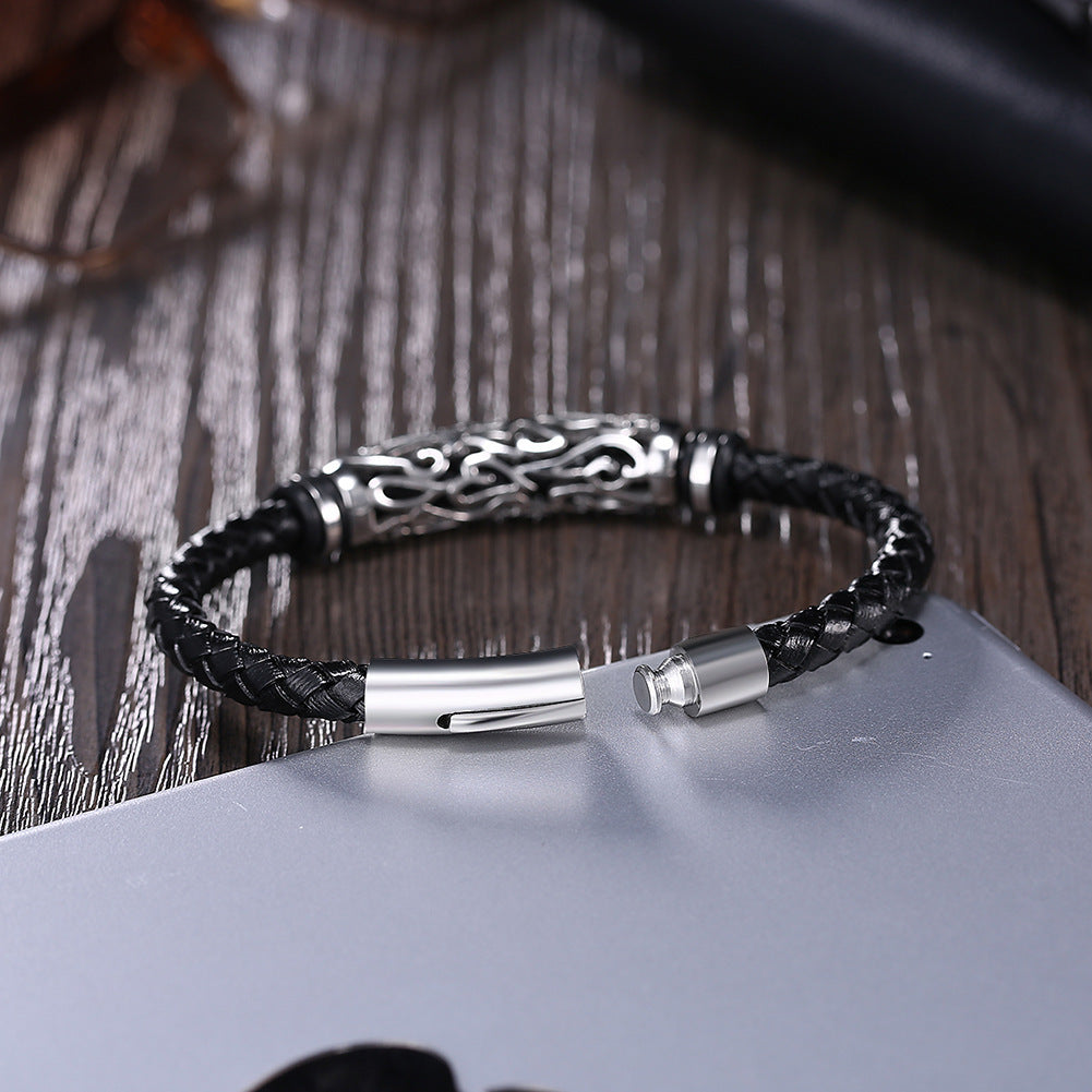 leather bracelet