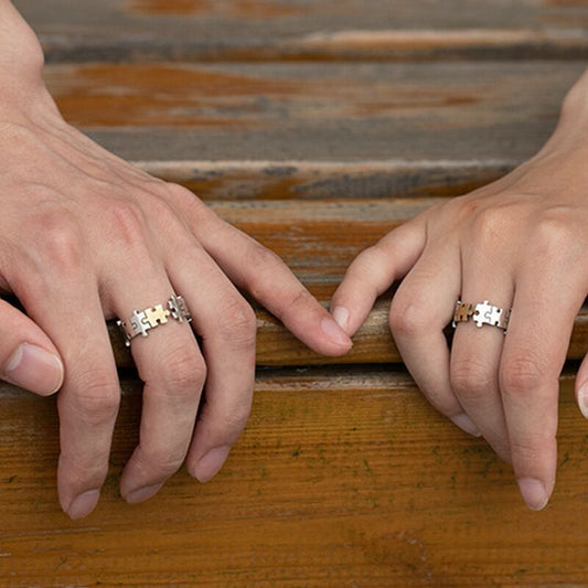 Personalized Creative Splicing Ring