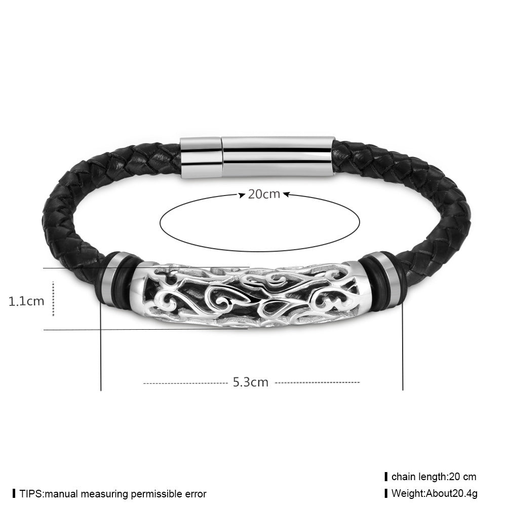 leather bracelet