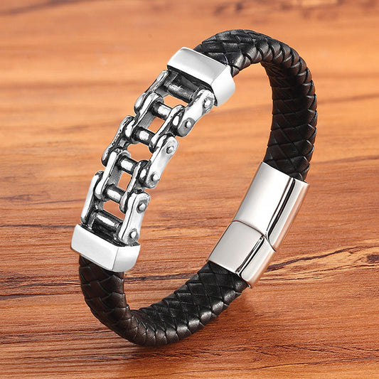 Custom Leather Bracelet
