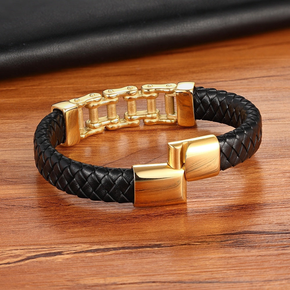 Custom Leather Bracelet
