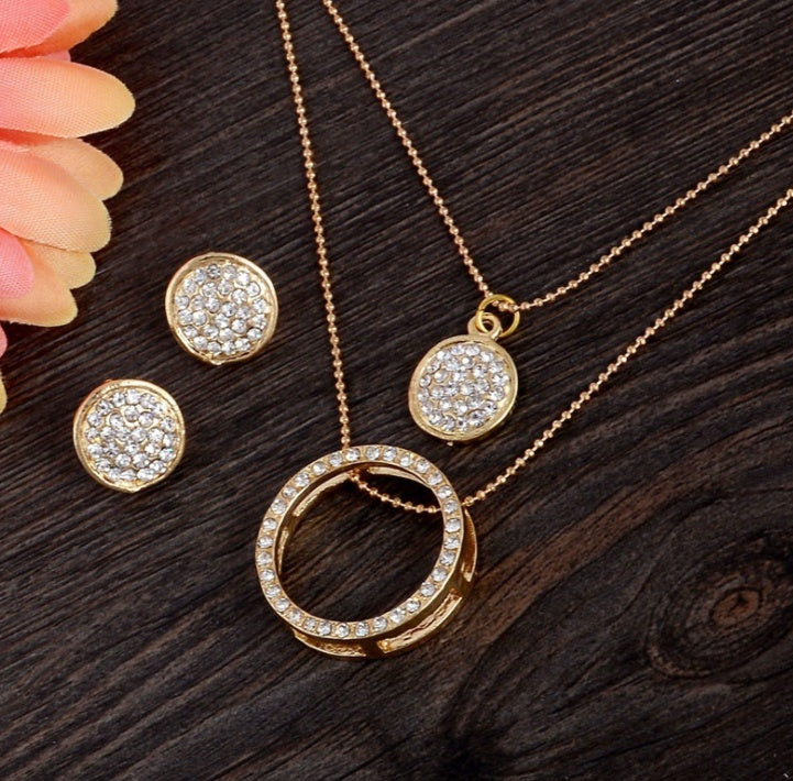 Jewelry set gold