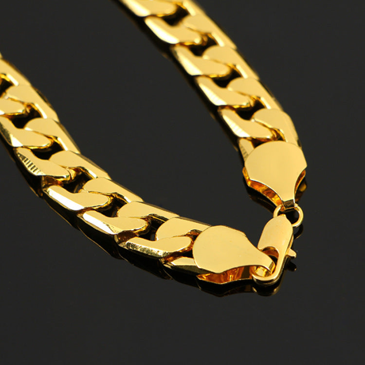 men's flat side NK necklaces