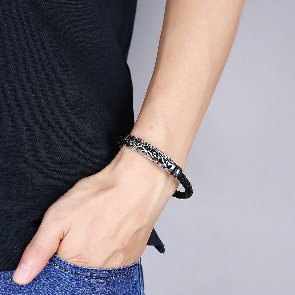 leather bracelet